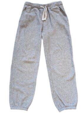 💠 Carters Fleece Jogger Sweatpants Boys Size 10 Drawstring Grey Pants
